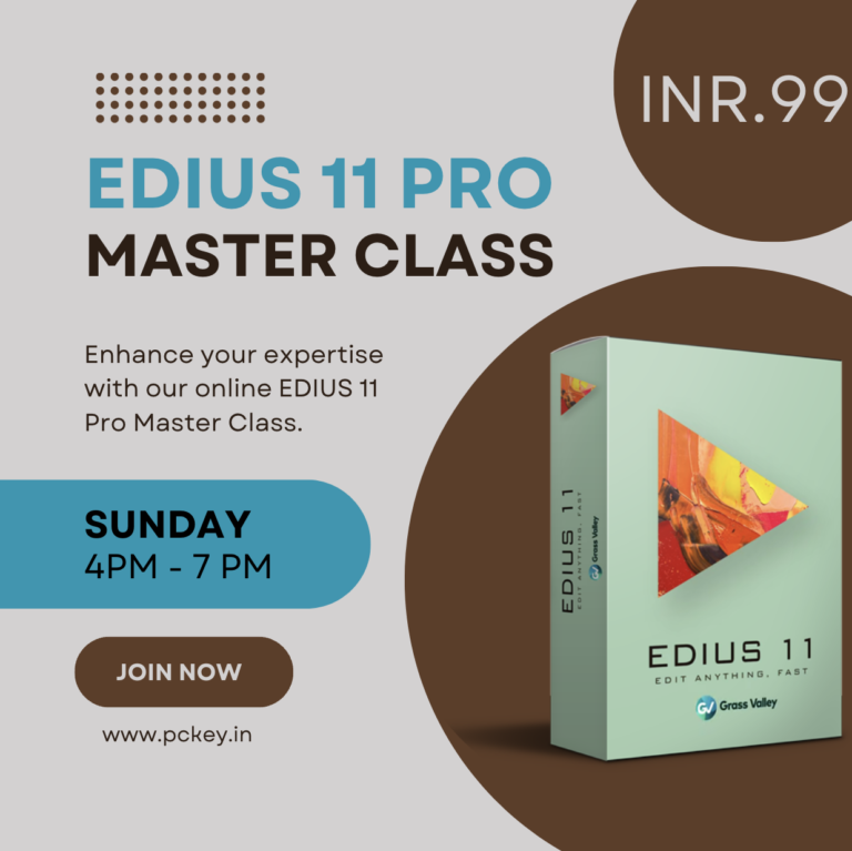 EDIUS 11 Pro Master Class